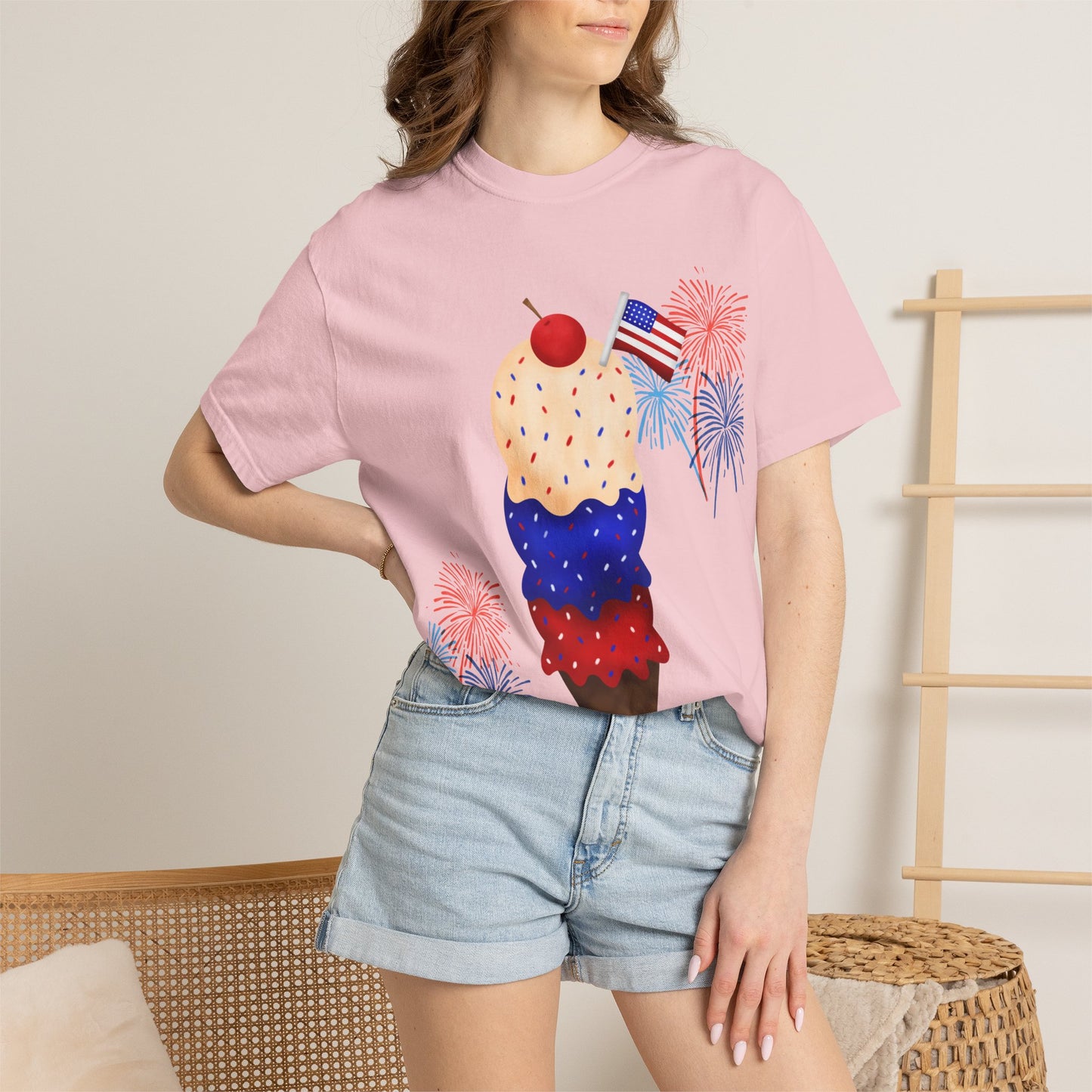 4th Of July Ice cream shirt