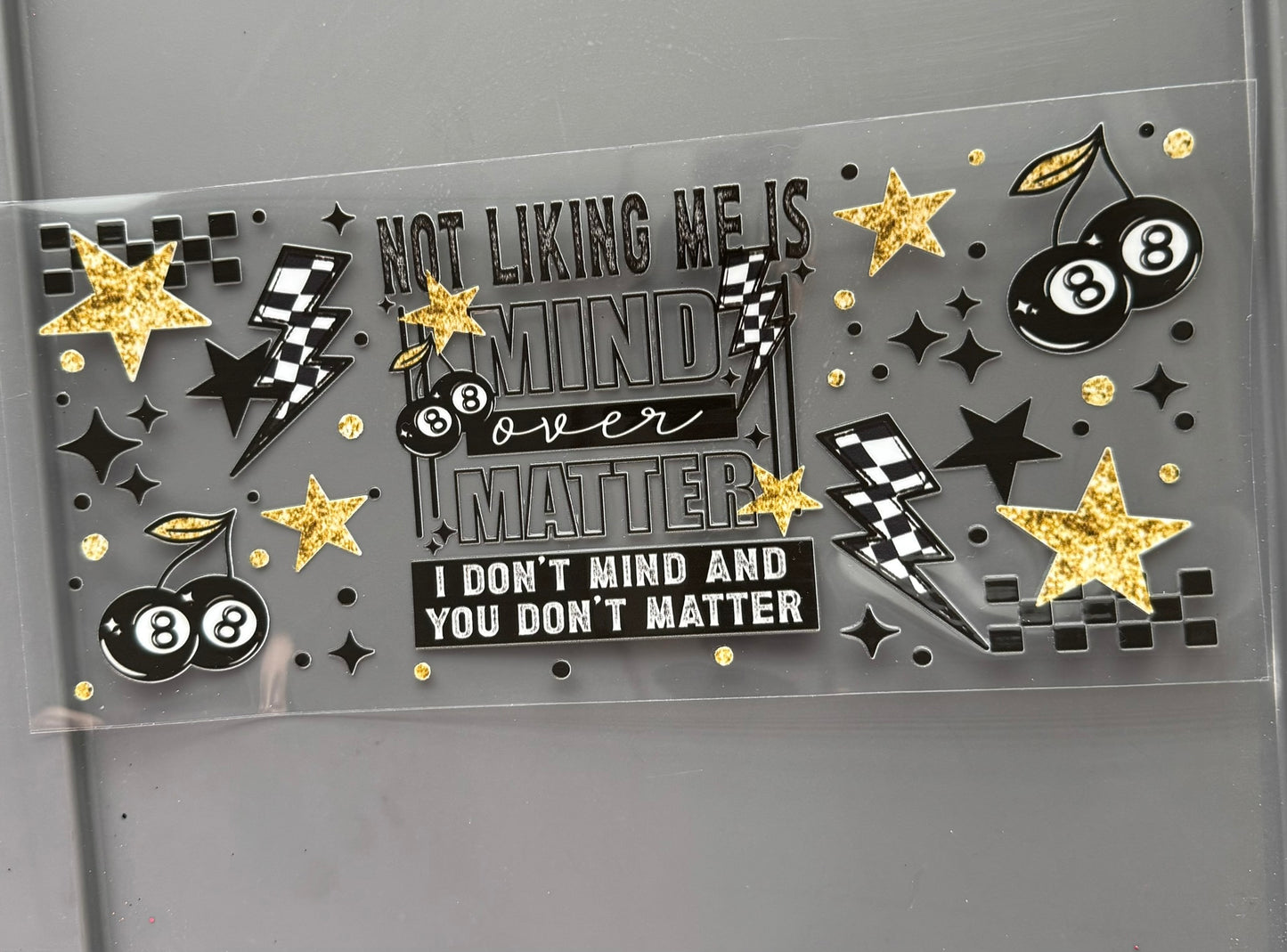 Not liking me is mind over matter