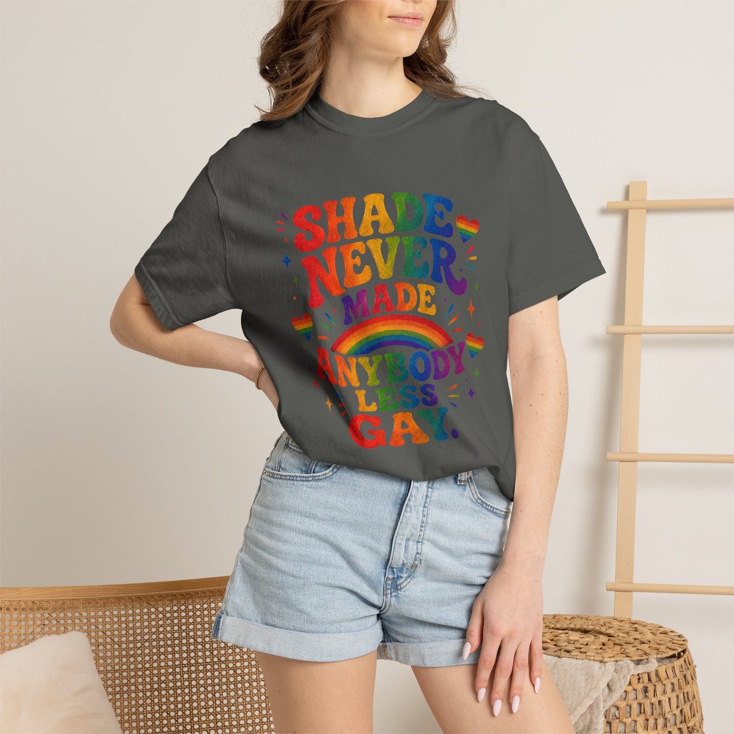 Shade Never Made Anybody Less Gay T-shirt