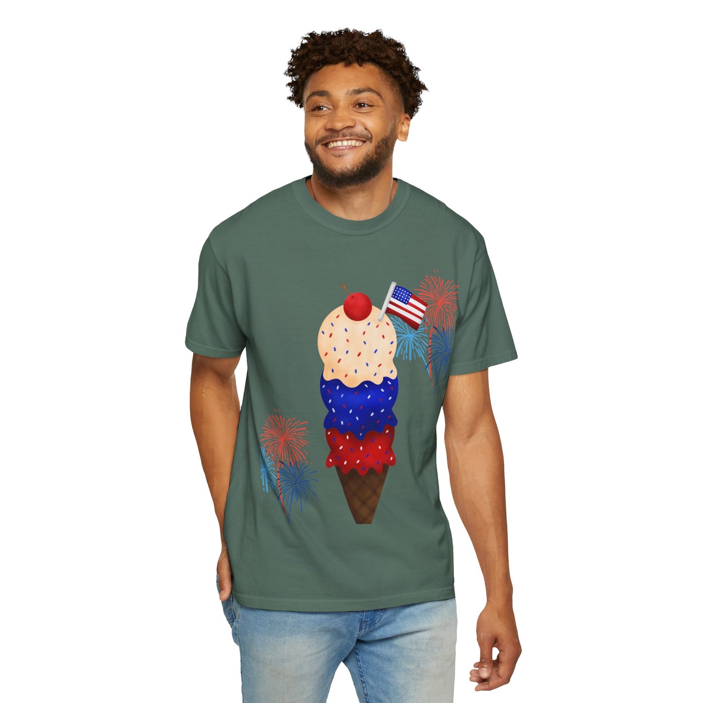 4th Of July Ice cream shirt