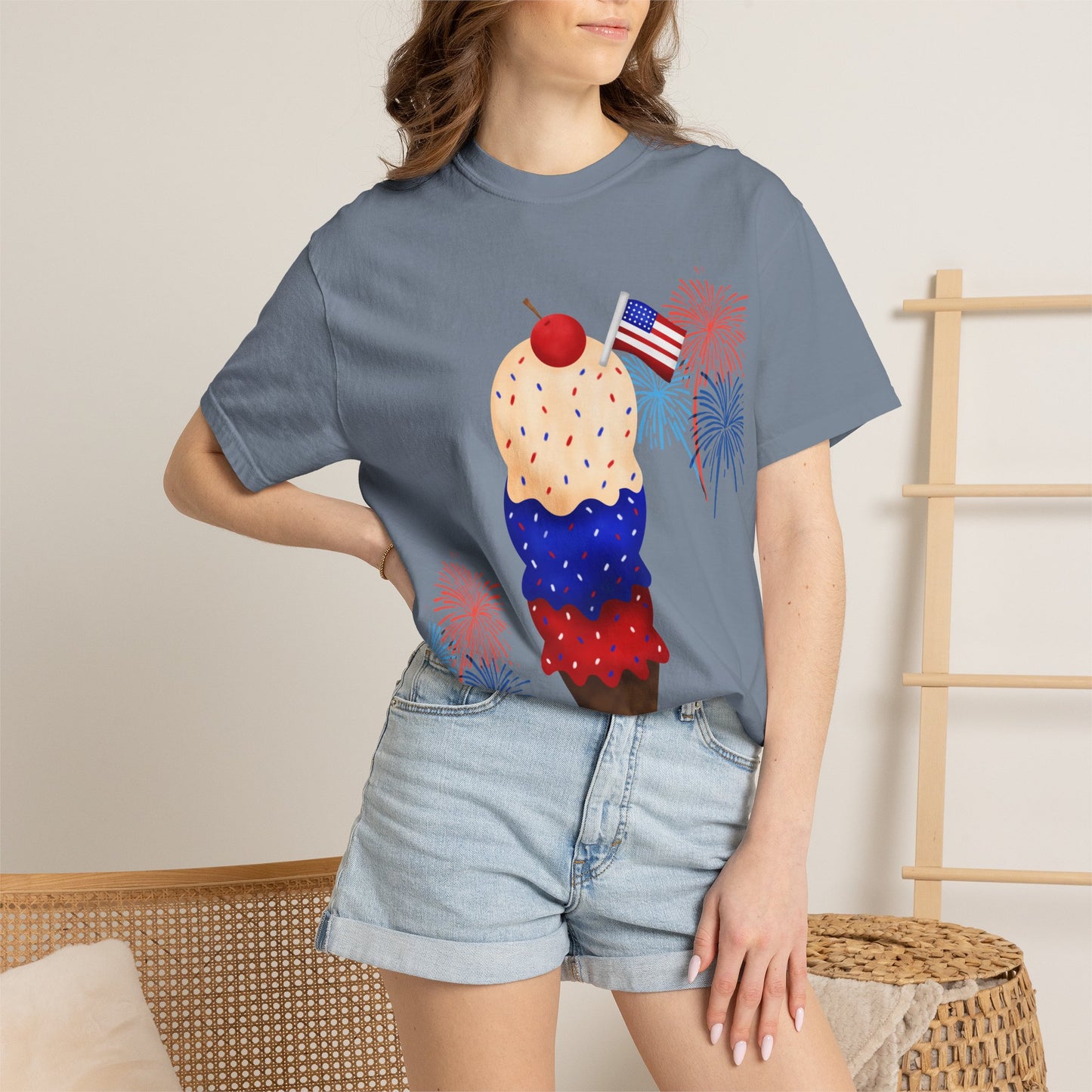 4th Of July Ice cream shirt