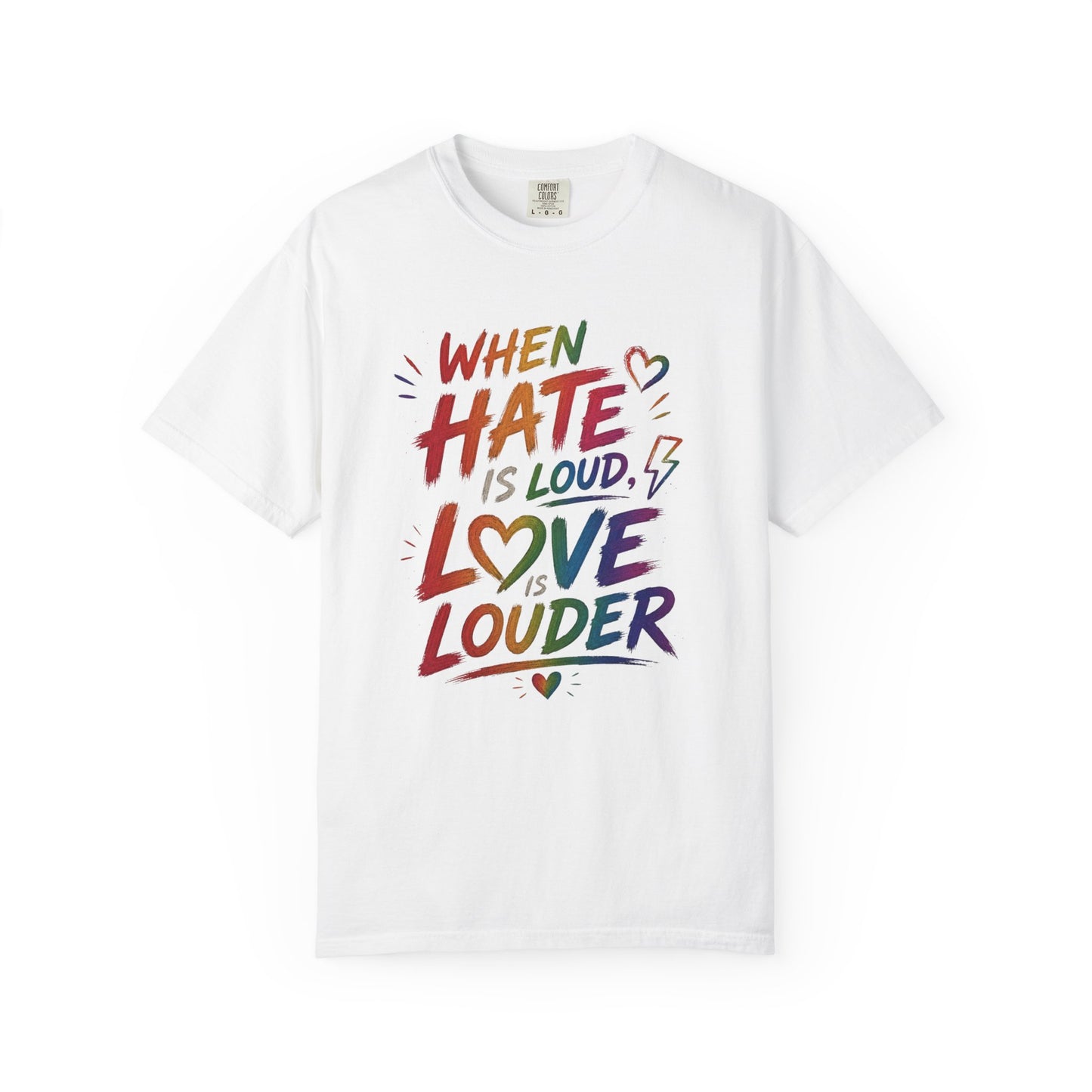 When Hate Is Loud, Love is Louder  T-shirt
