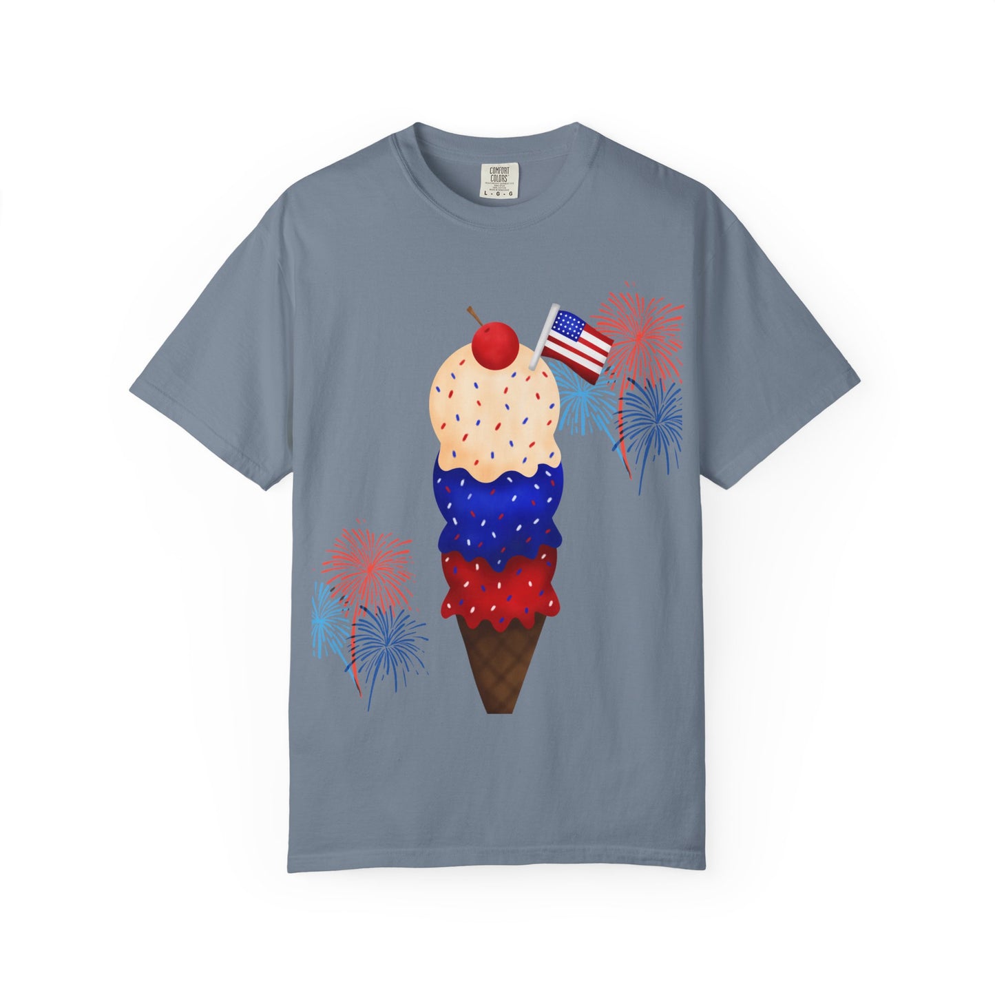 4th Of July Ice cream shirt