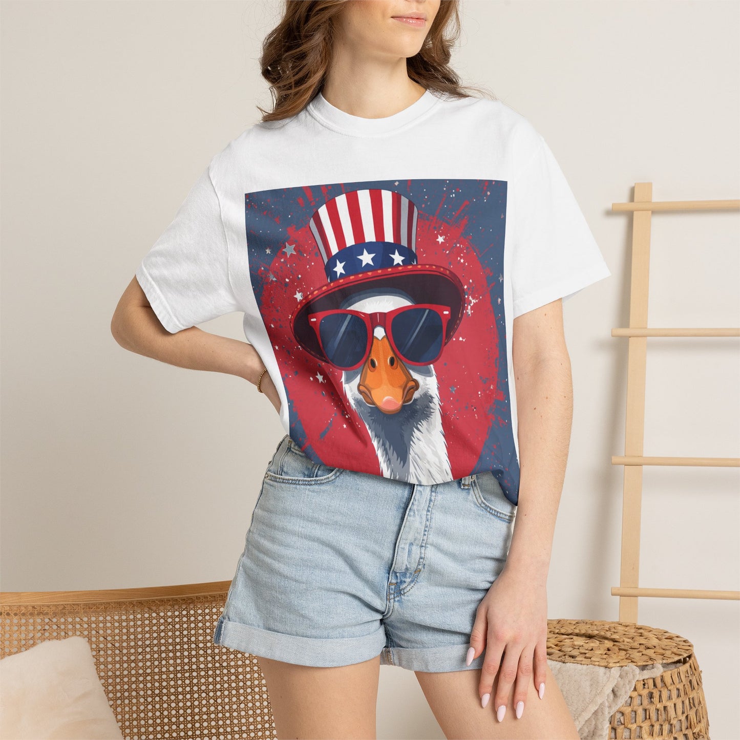 4th Of July Goose Tshirt