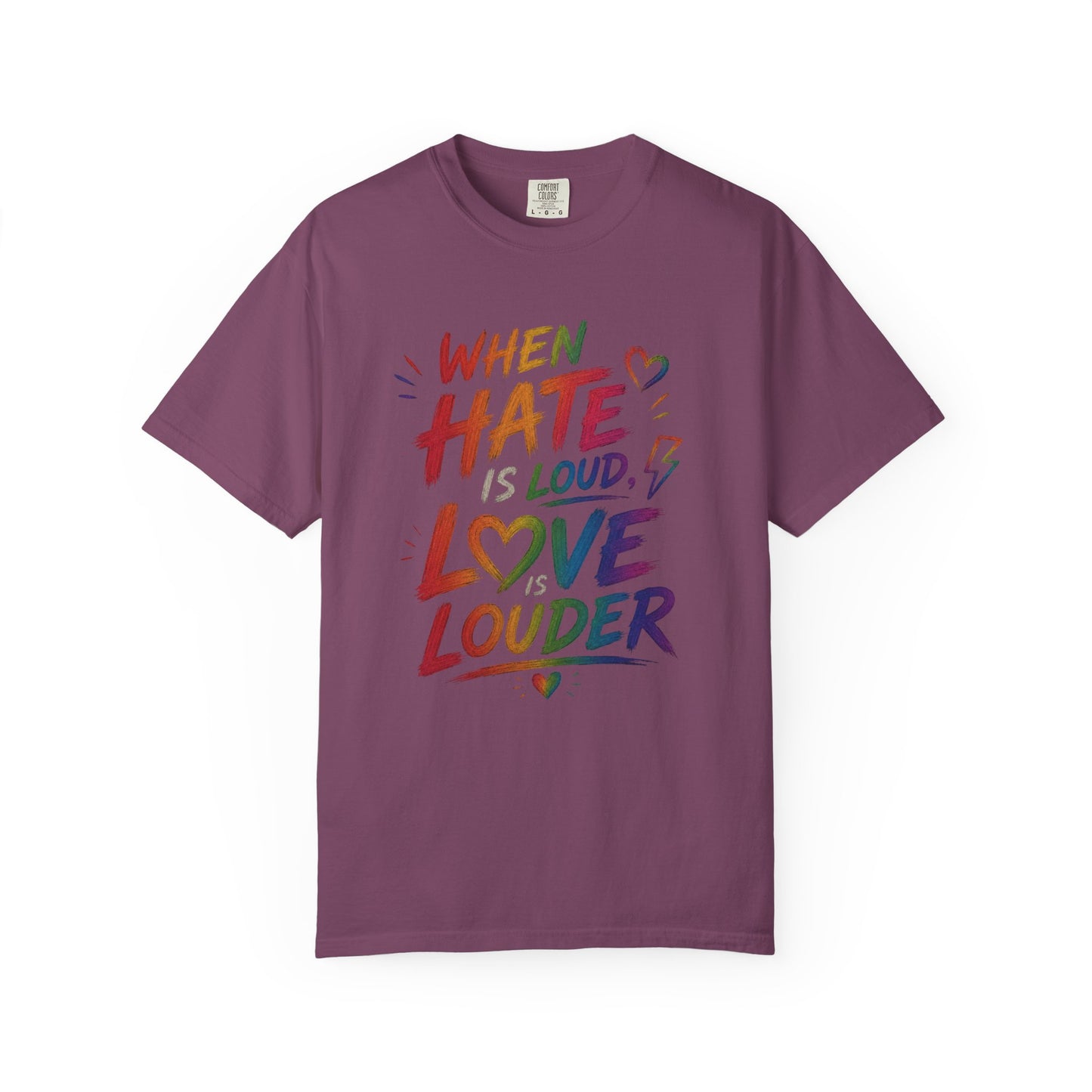 When Hate Is Loud, Love is Louder  T-shirt