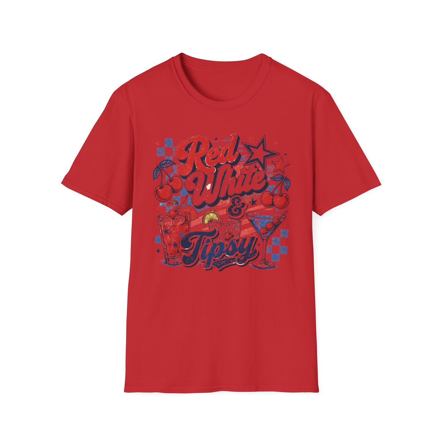 Red, White, and Tipsy T-Shirt