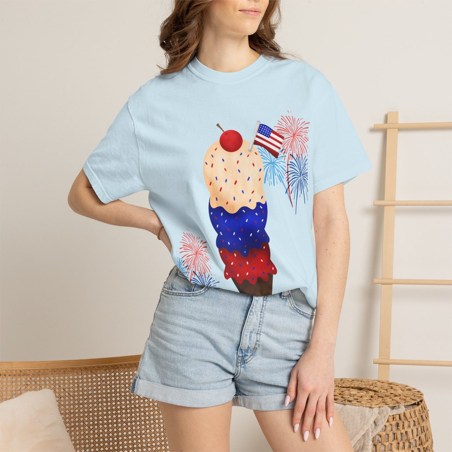 4th Of July Ice cream shirt