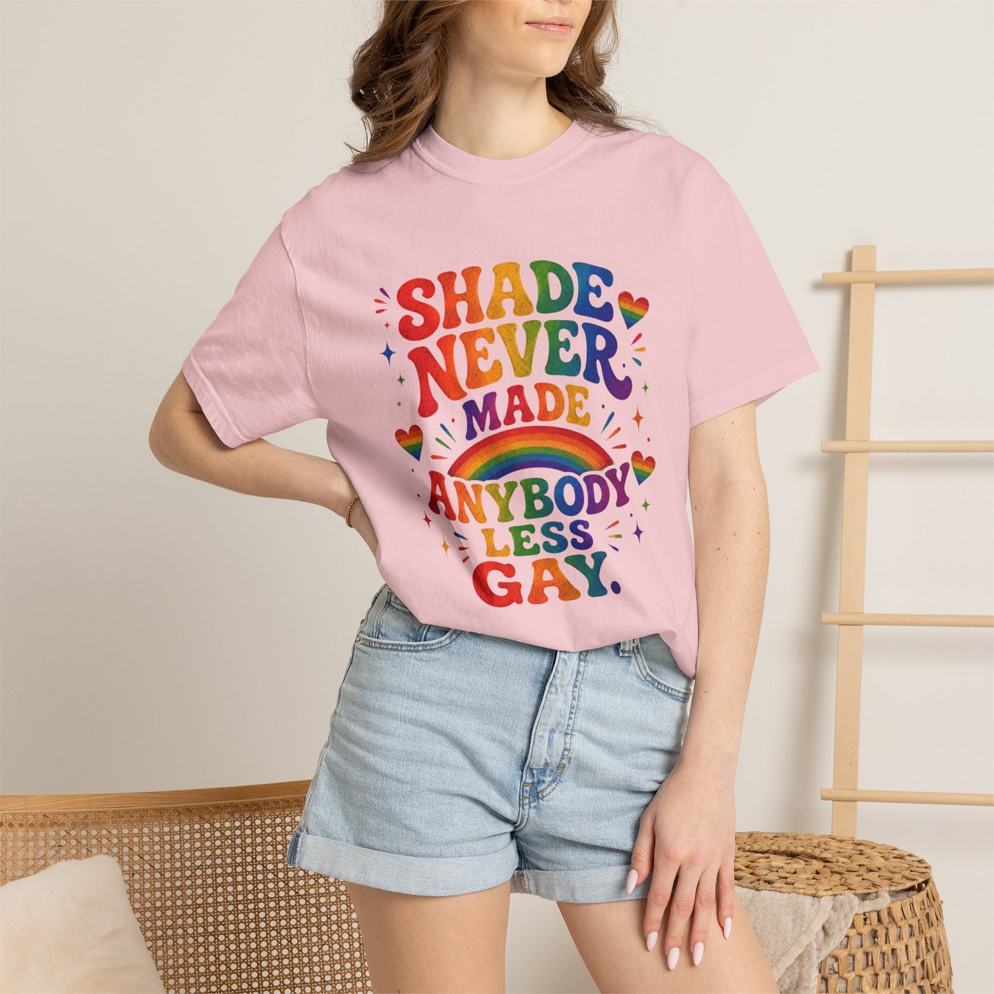 Shade Never Made Anybody Less Gay T-shirt
