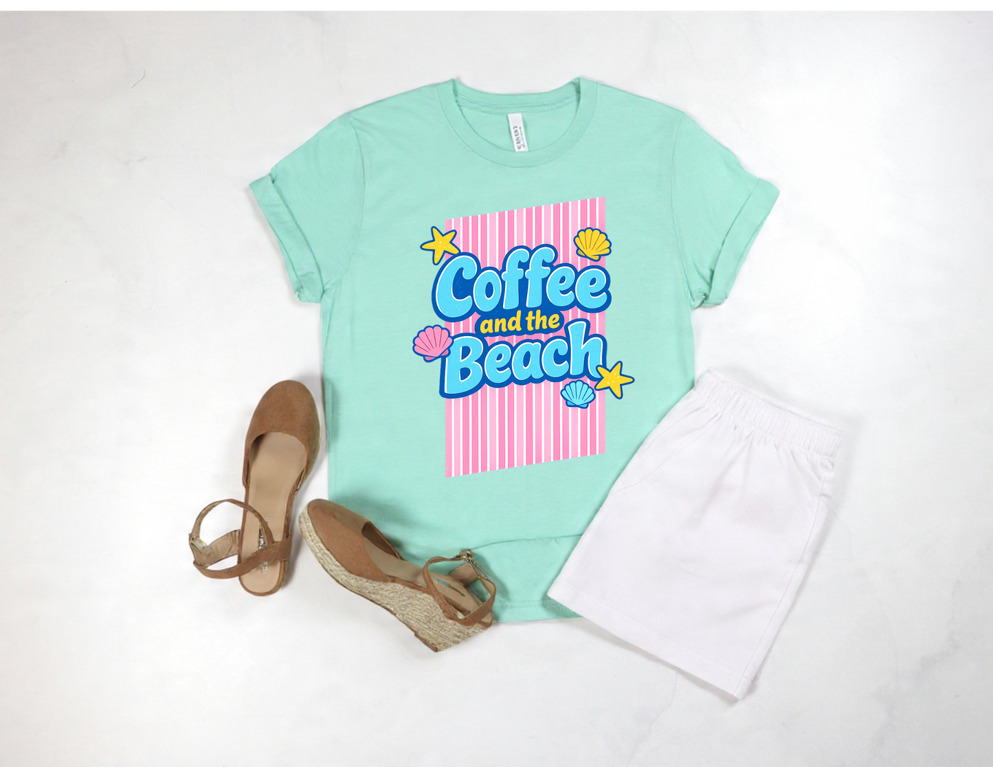 Coffee and Beach T-shirt