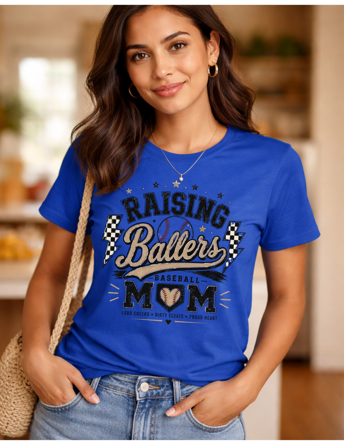 Raising Ballers Mom T-shirt