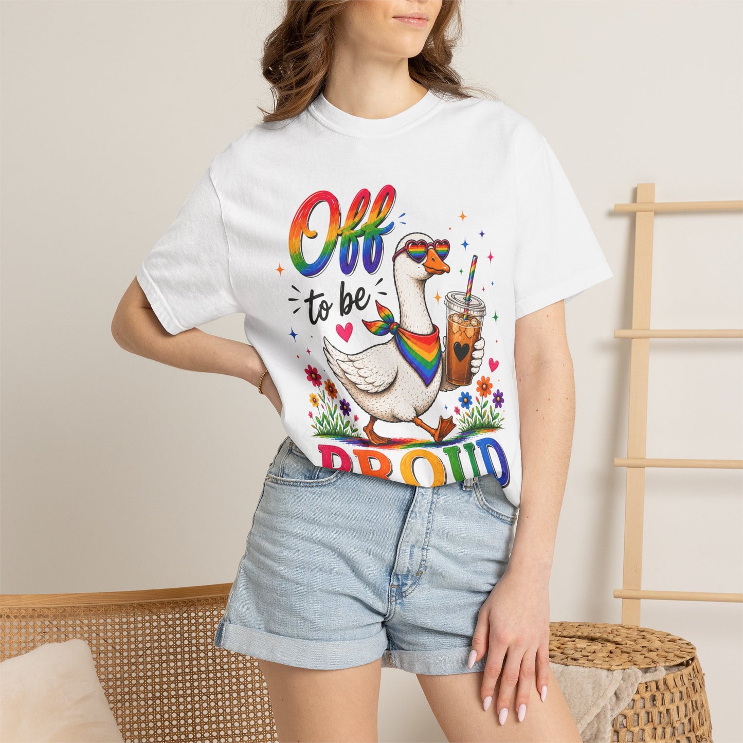 Off To Be Proud Goose T-shirt