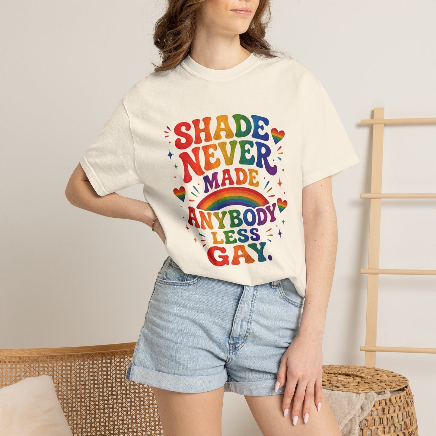 Shade Never Made Anybody Less Gay T-shirt