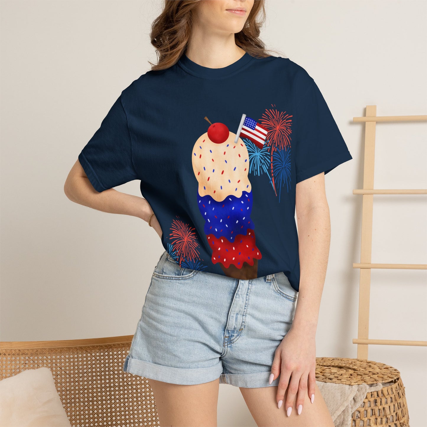 4th Of July Ice cream shirt