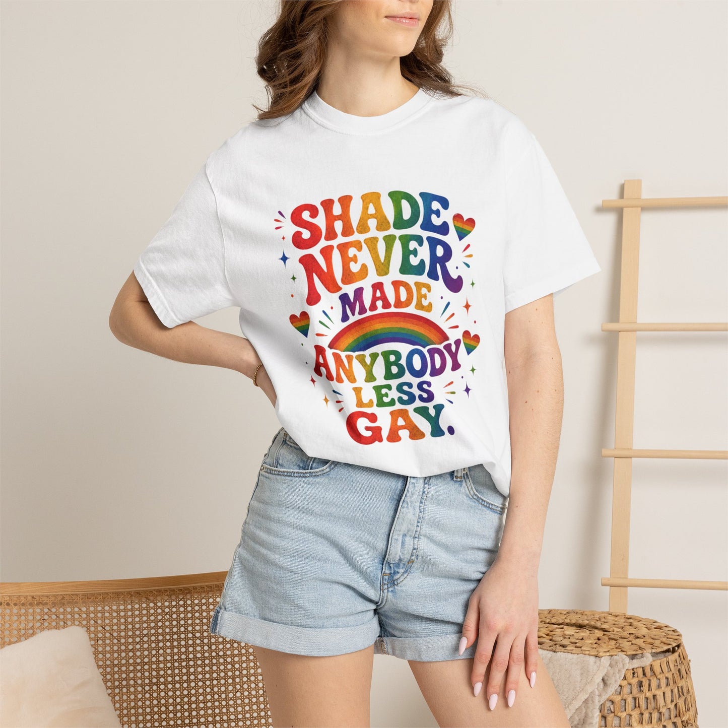 Shade Never Made Anybody Less Gay T-shirt