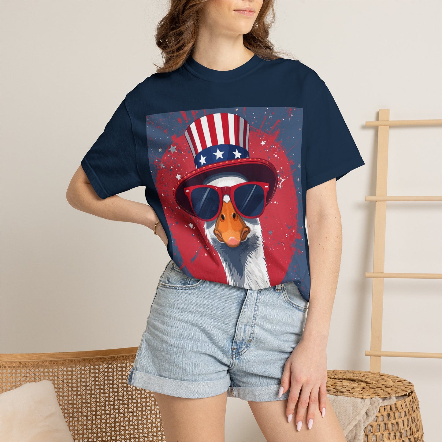 4th Of July Goose Tshirt