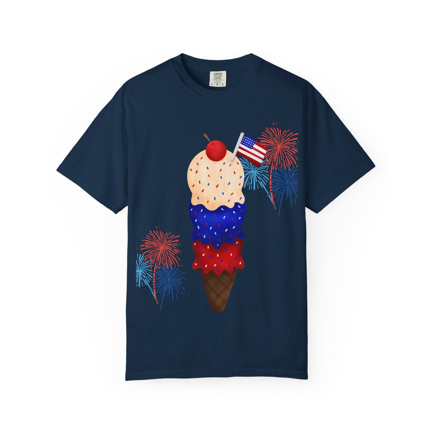 4th Of July Ice cream shirt