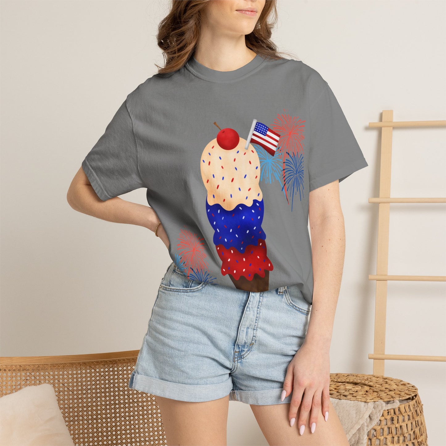 4th Of July Ice cream shirt