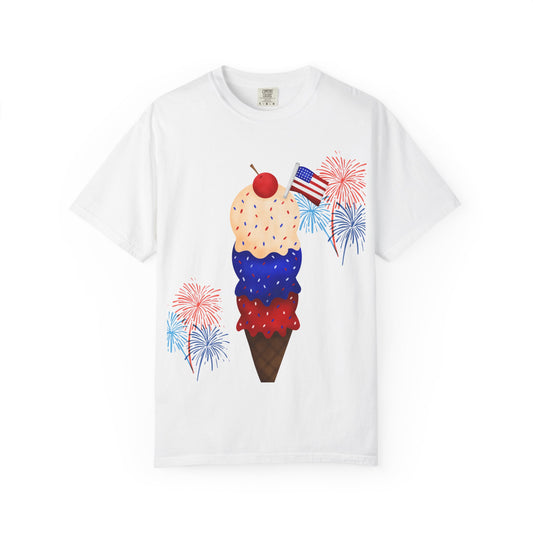 4th Of July Ice cream shirt