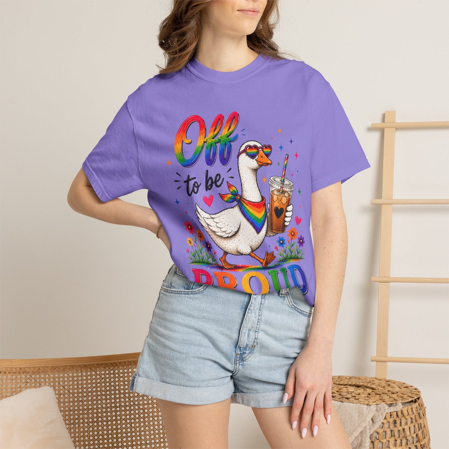Off To Be Proud Goose T-shirt