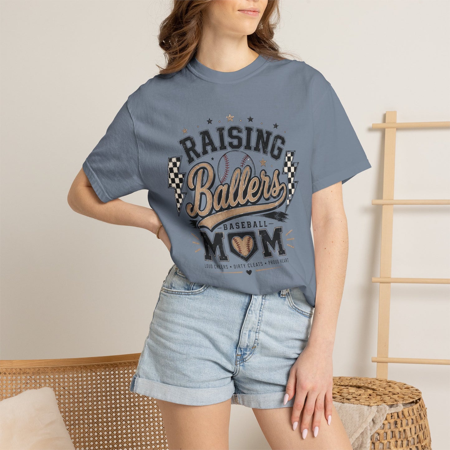 Raising Ballers Mom T-shirt