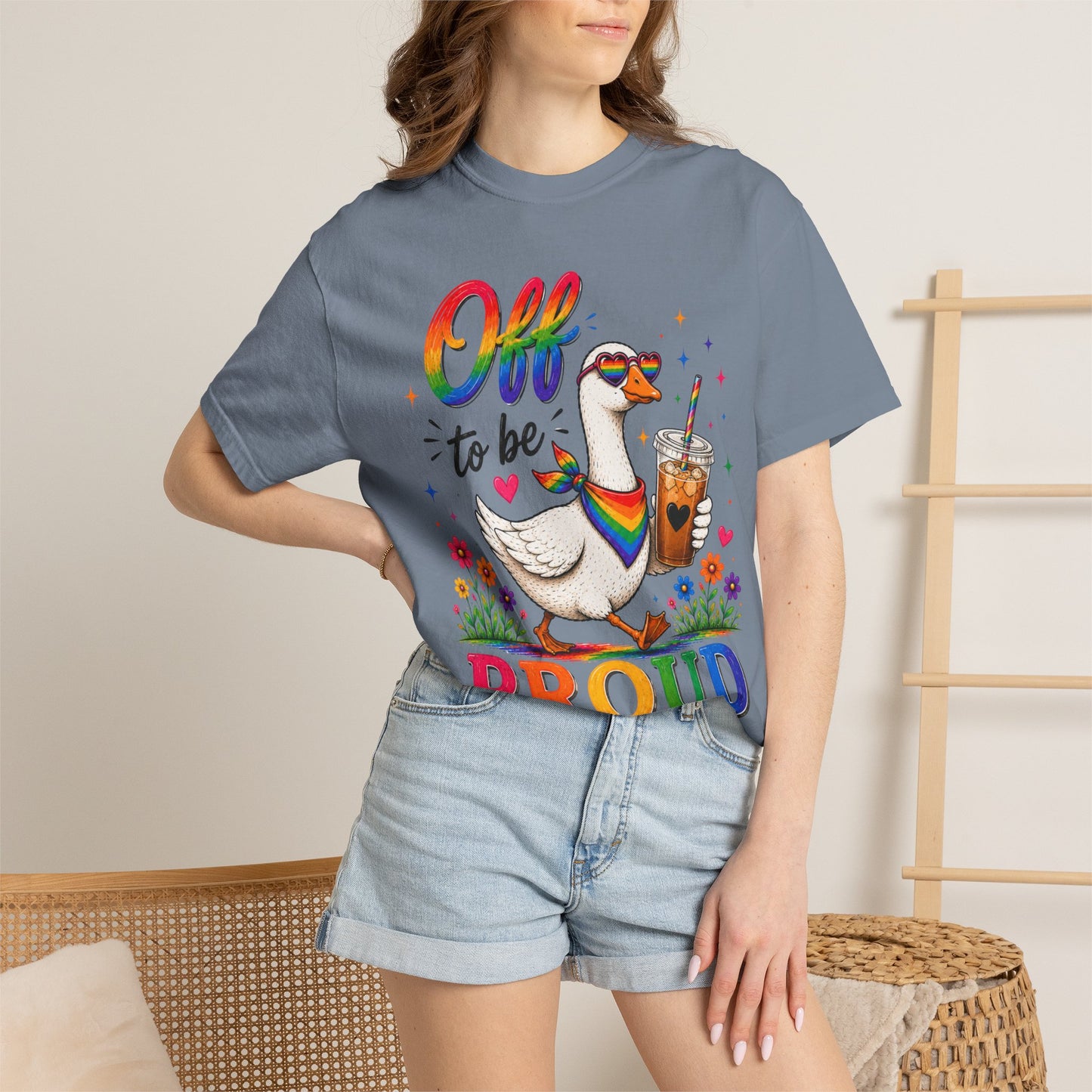 Off To Be Proud Goose T-shirt