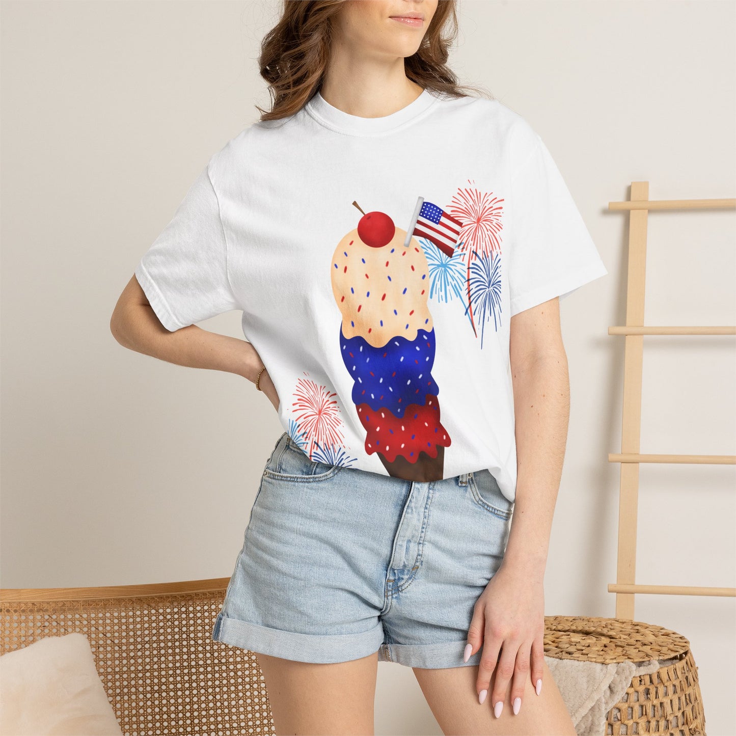 4th Of July Ice cream shirt