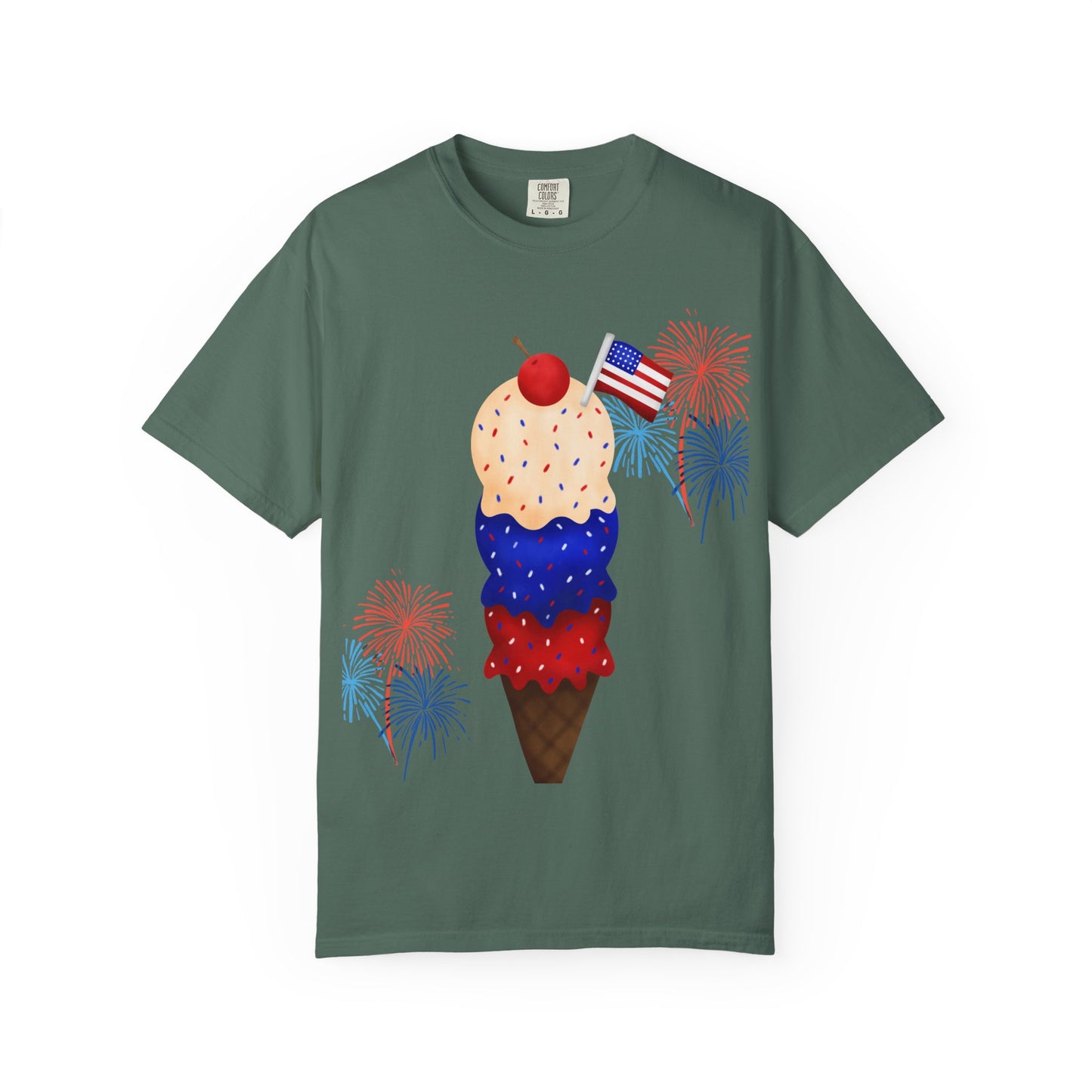 4th Of July Ice cream shirt
