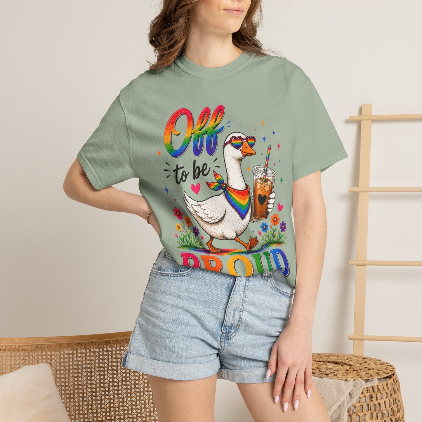 Off To Be Proud Goose T-shirt
