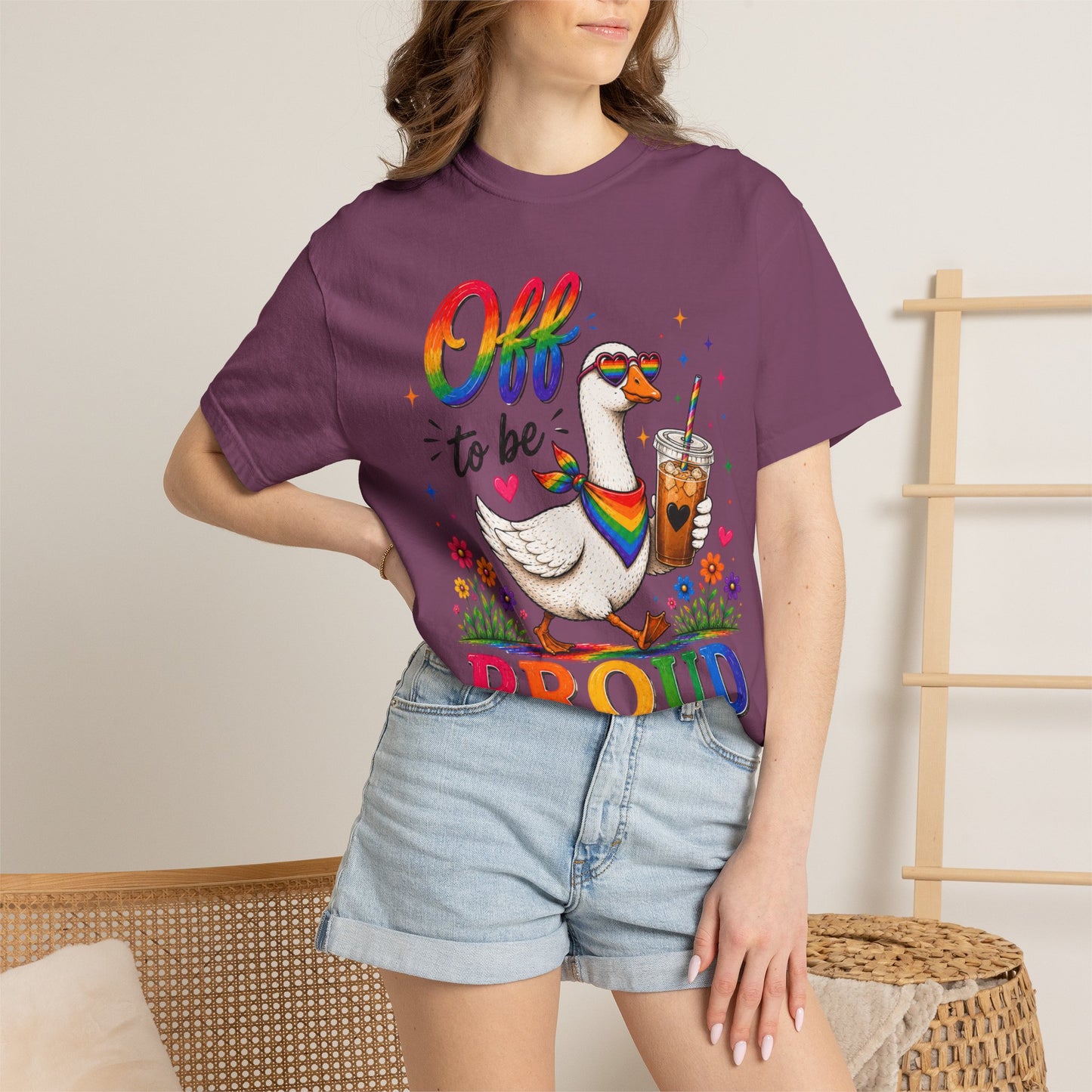 Off To Be Proud Goose T-shirt