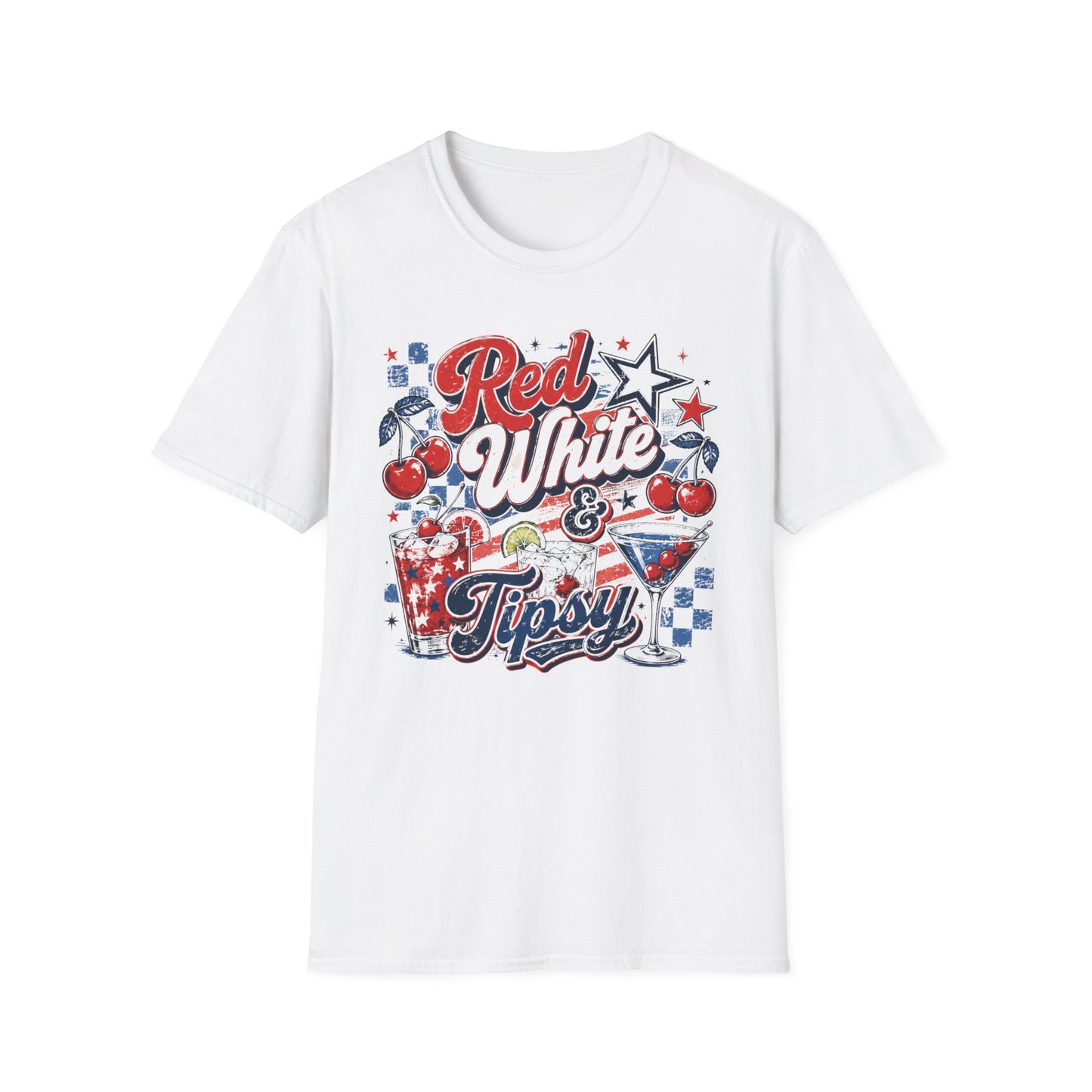 Red, White, and Tipsy T-Shirt