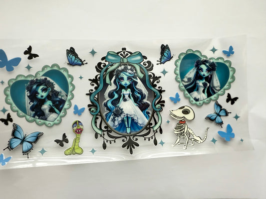 Corpse Bride cup wrap