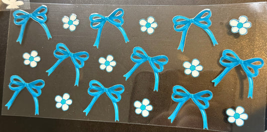 Bows and flowers